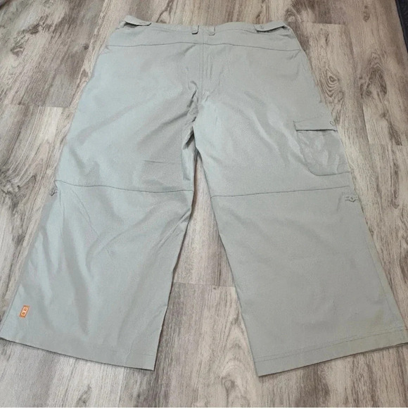 Lucy Flex Trail Cargo Wide Leg Capri Adjustable Performance Hiking Pants / Large - Picture 2 of 12